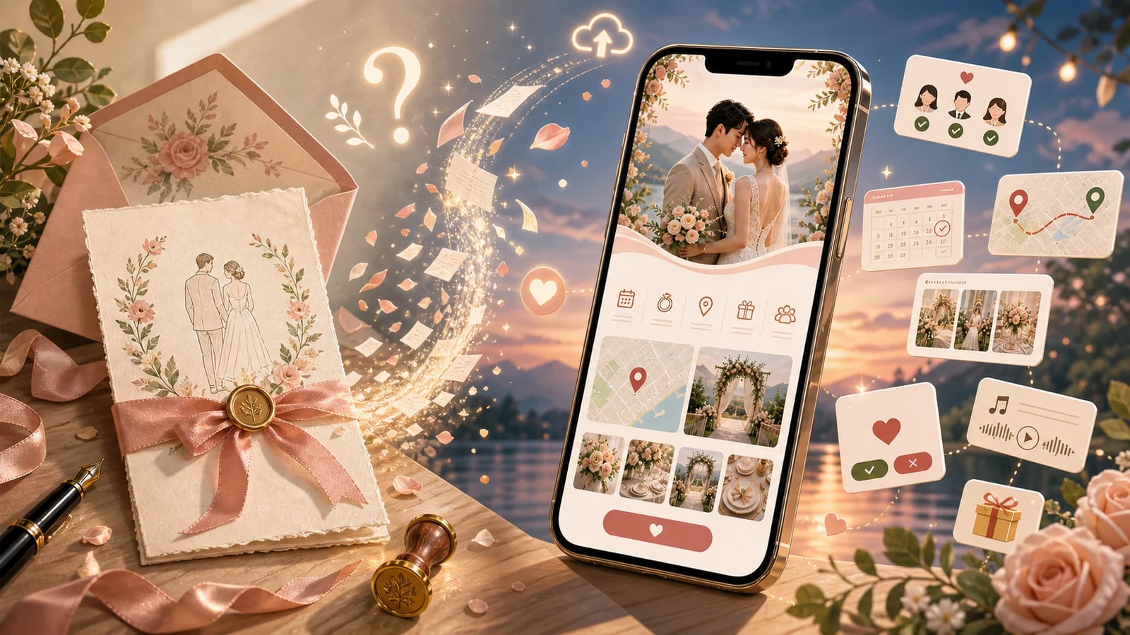 Thiệp cưới online có thay thế thiệp giấy được không? Mình nghĩ là có, nhưng không phải với tất cả mọi người | Mời nhé