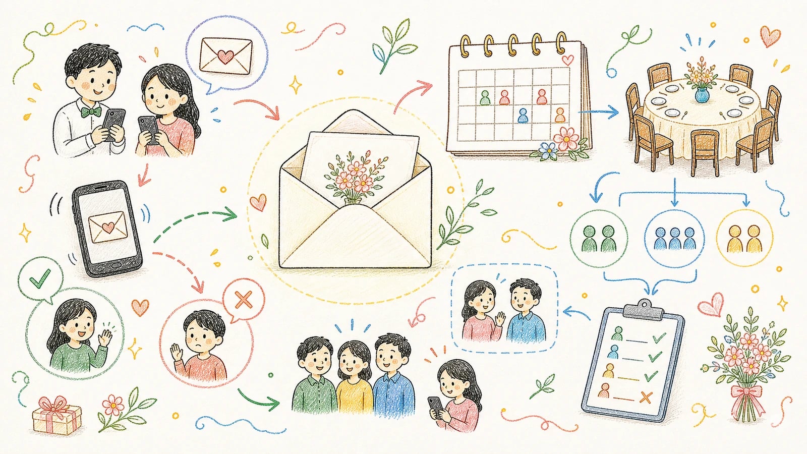 RSVP là gì? Cách hiểu đơn giản trong bối cảnh đám cưới