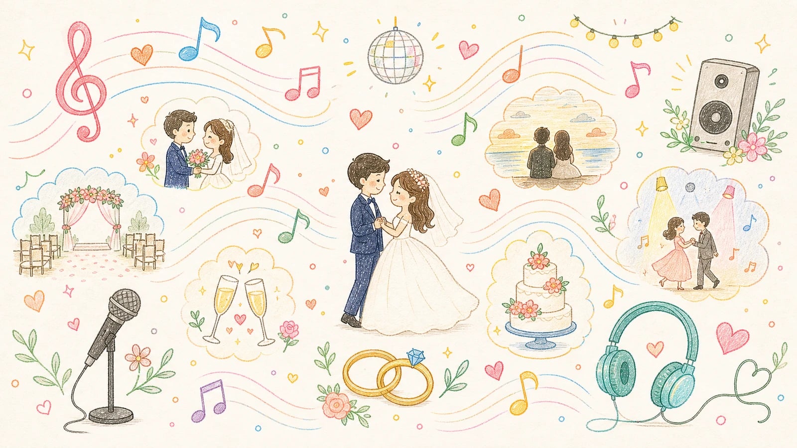 Playlist đám cưới lãng mạn: gợi ý khung chọn nhạc dễ áp dụng