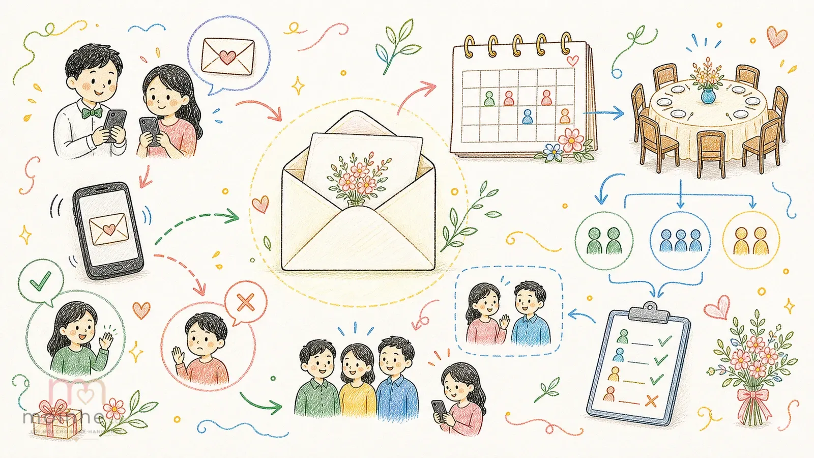 RSVP là gì? Cách hiểu đơn giản trong bối cảnh đám cưới